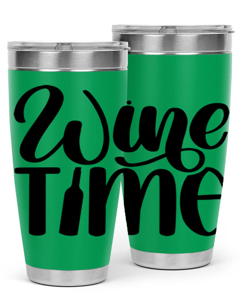 wine time 16#- wine- Tumbler