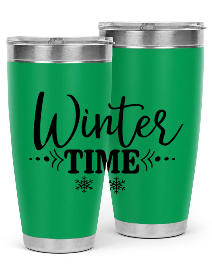 winter time 529#- winter- Tumbler