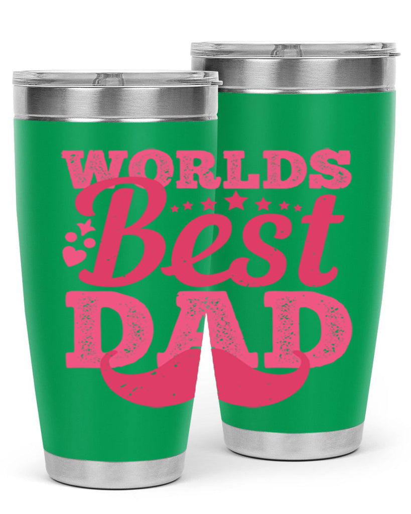 worlds best dad 142#- fathers day- Tumbler