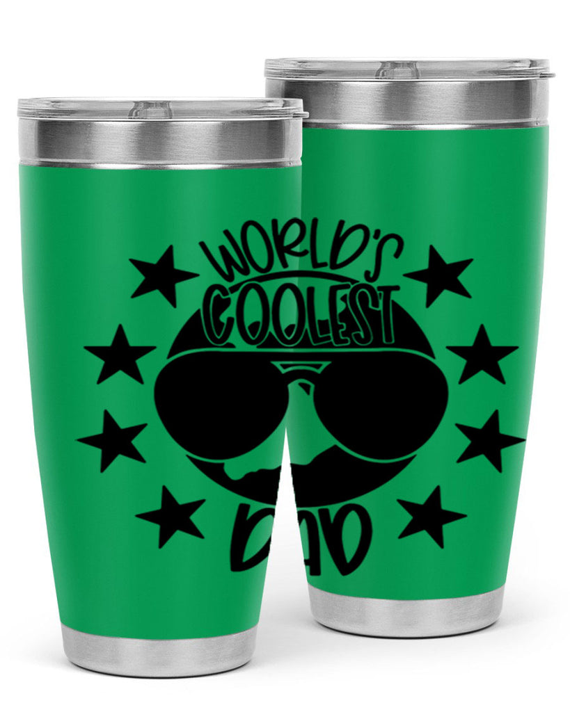 worlds coolest dad 11#- fathers day- Tumbler