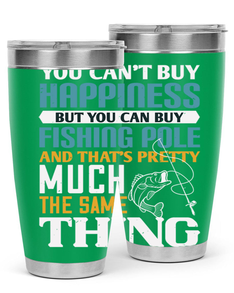 you cant buy happiness 3#- fishing- Tumbler