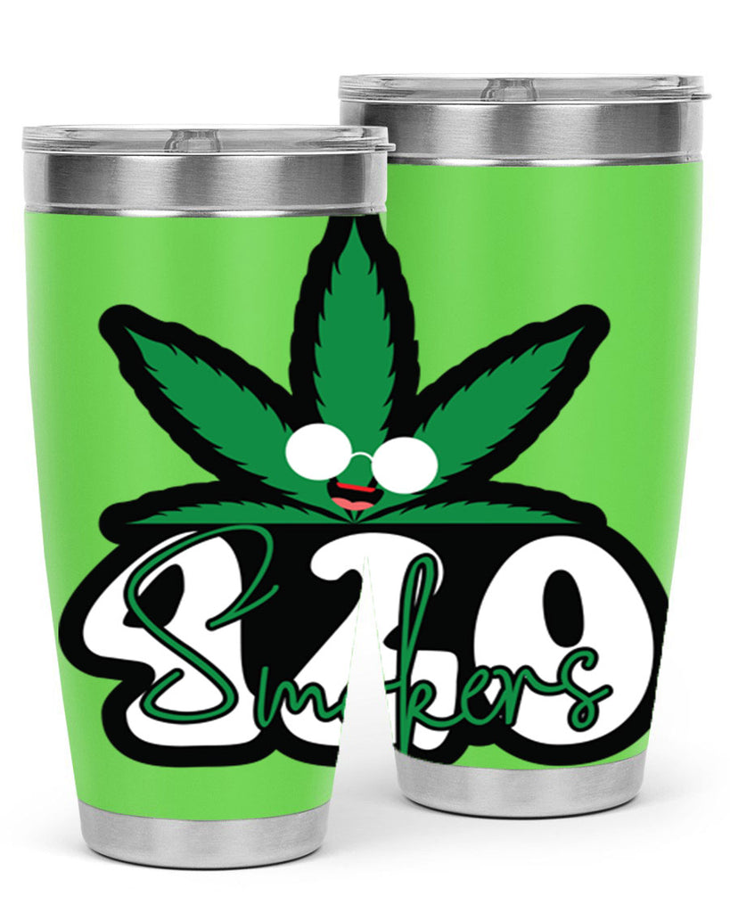 420 smokers 2#- marijuana- Tumbler