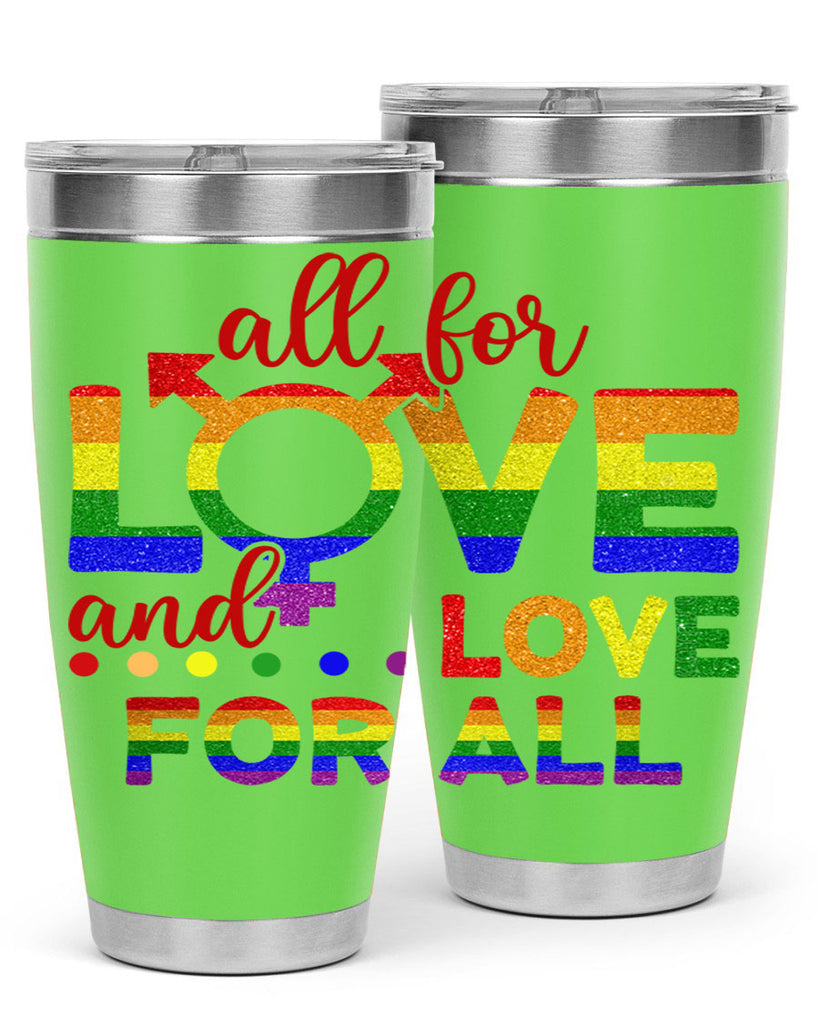 All For Love Love For All Lgbt Design 45#- lgbt- Tumbler