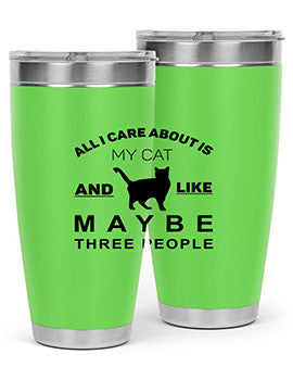 All I Care About is Style 26#- cat- Tumbler