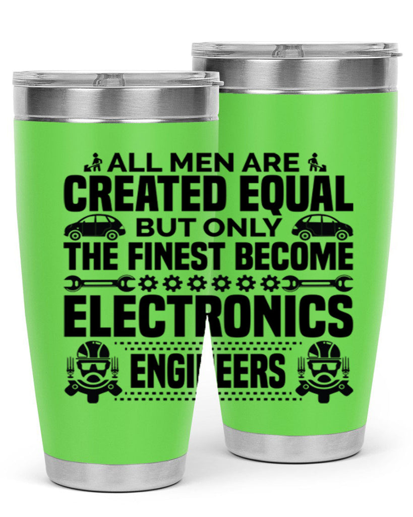 All men are created Style 21#- engineer- tumbler