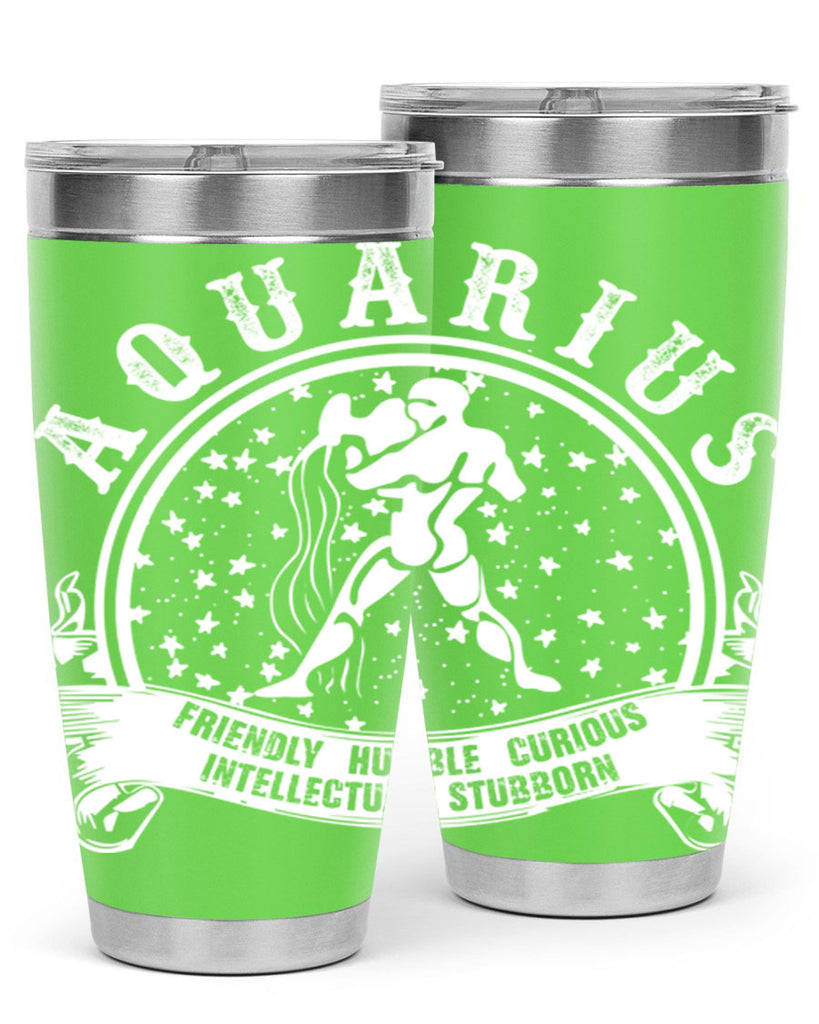 Aquarius 43#- zodiac- Tumbler