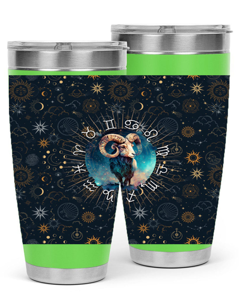 Aries Straigth 95#- zodiac- Tumbler