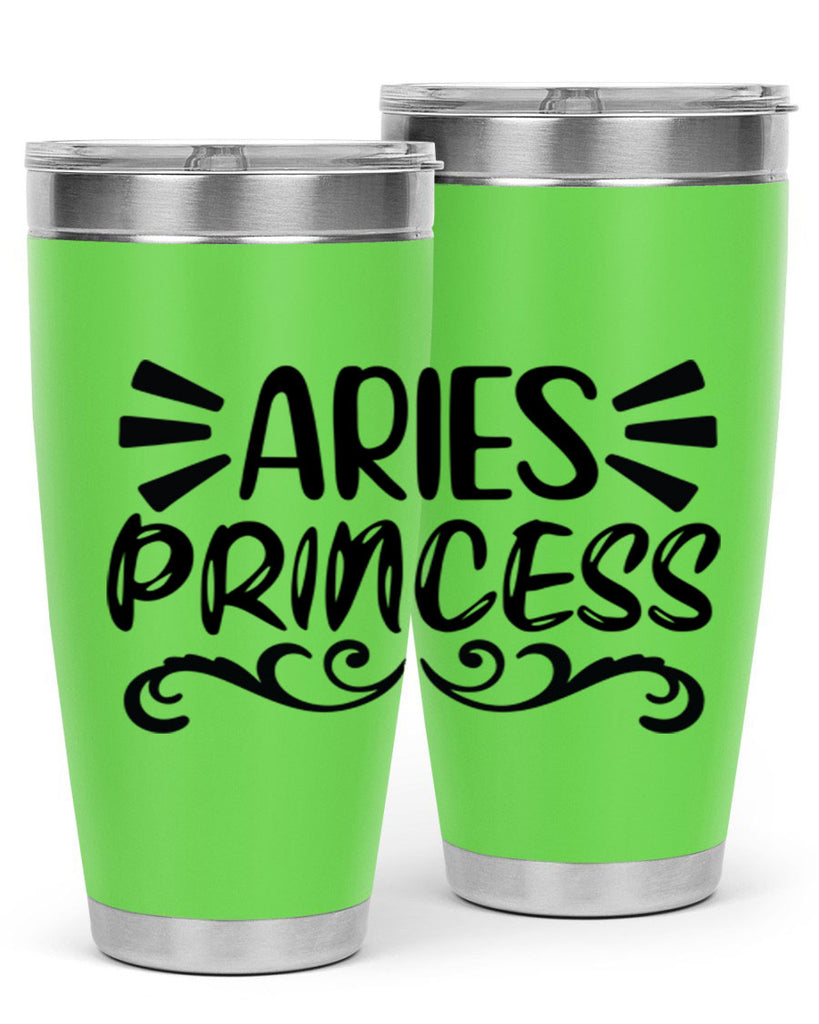 Aries princess 117#- zodiac- Tumbler
