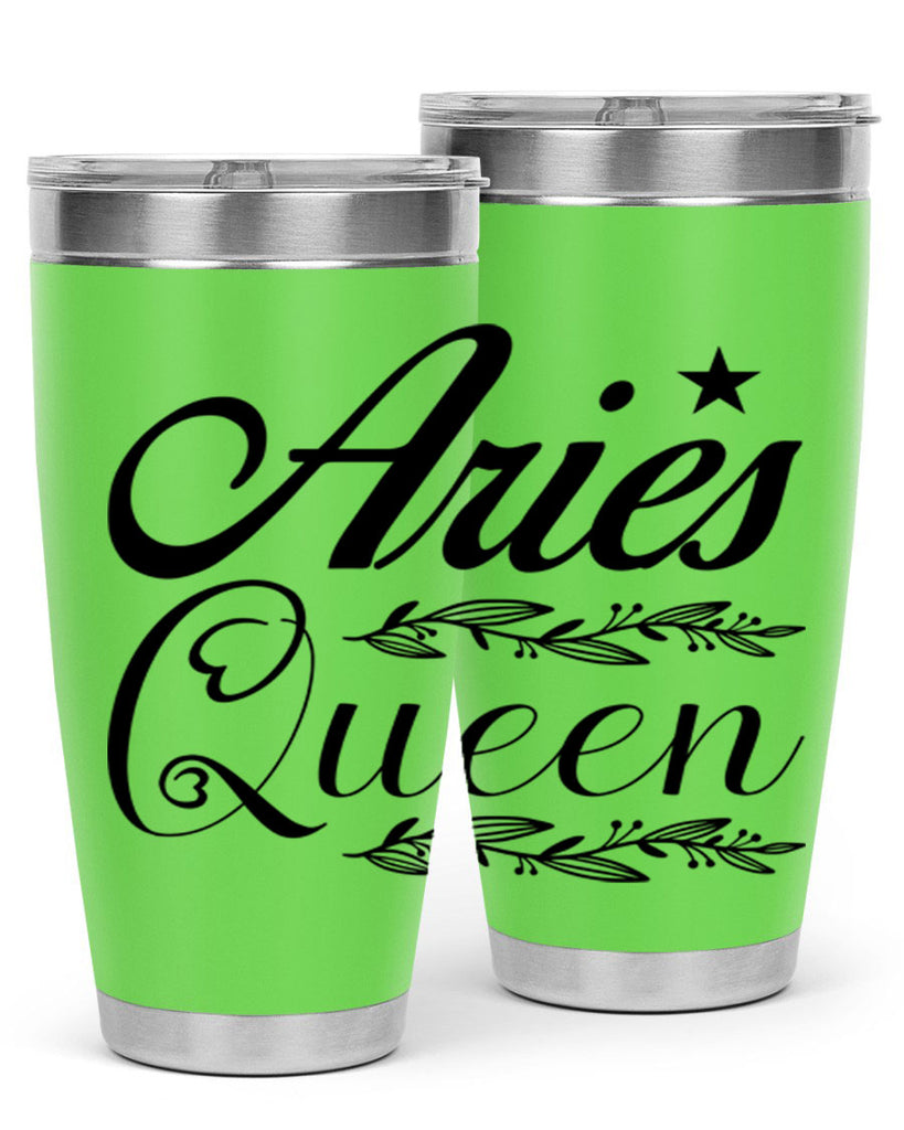 Aries queen 119#- zodiac- Tumbler