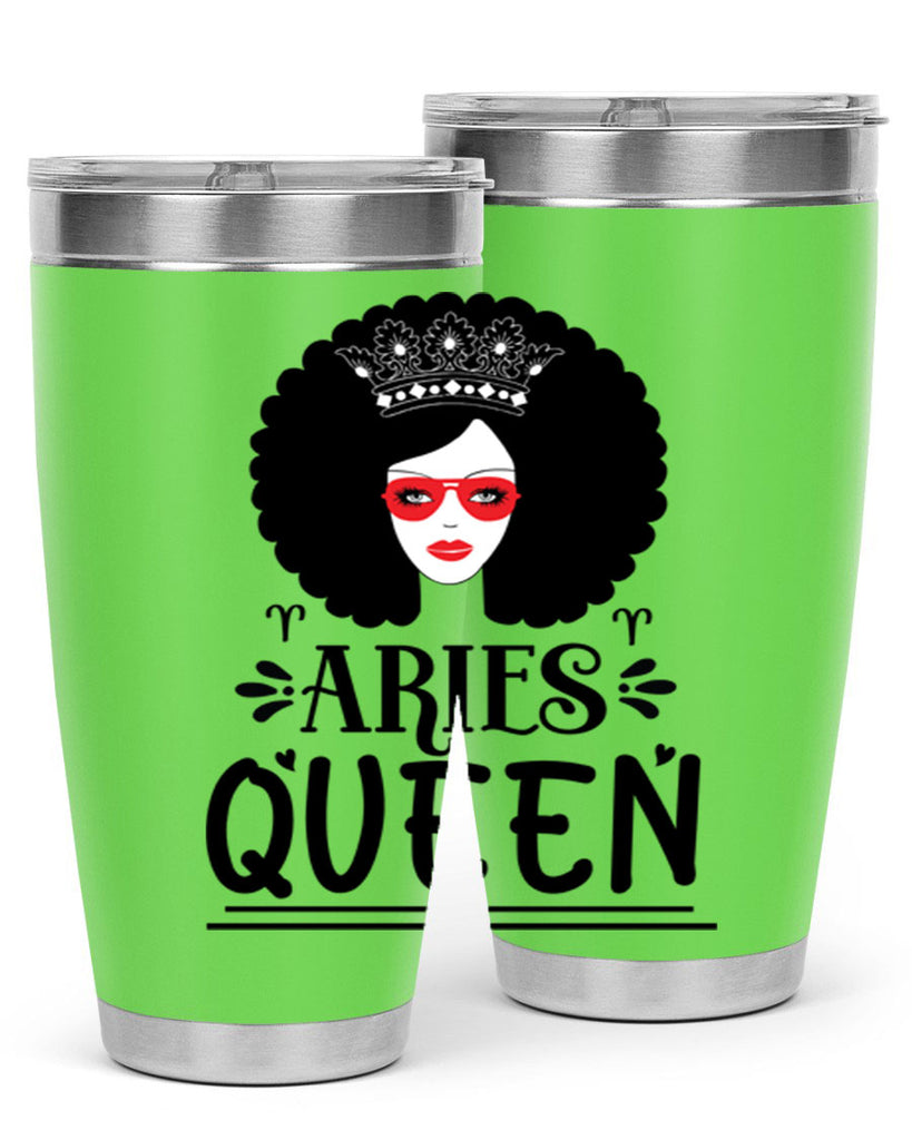 Aries queen 120#- zodiac- Tumbler