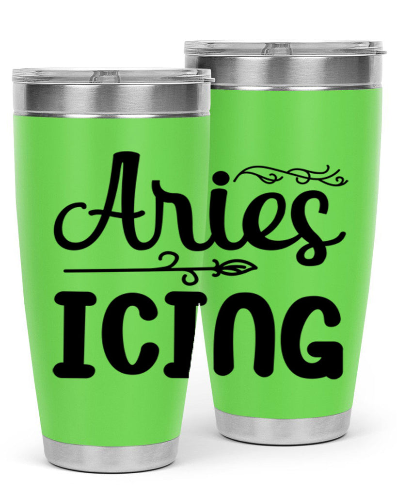 Ariesicing 106#- zodiac- Tumbler