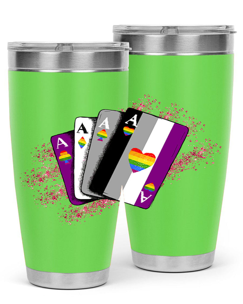 Asexual Ace Flag Playing Card Queer Lgbt 34#- lgbt- Tumbler