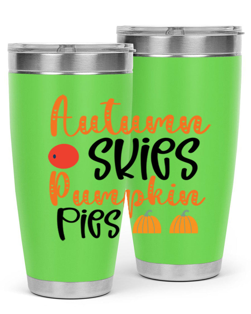 Autumn Skies Pumpkin Pies 30#- fall- Tumbler