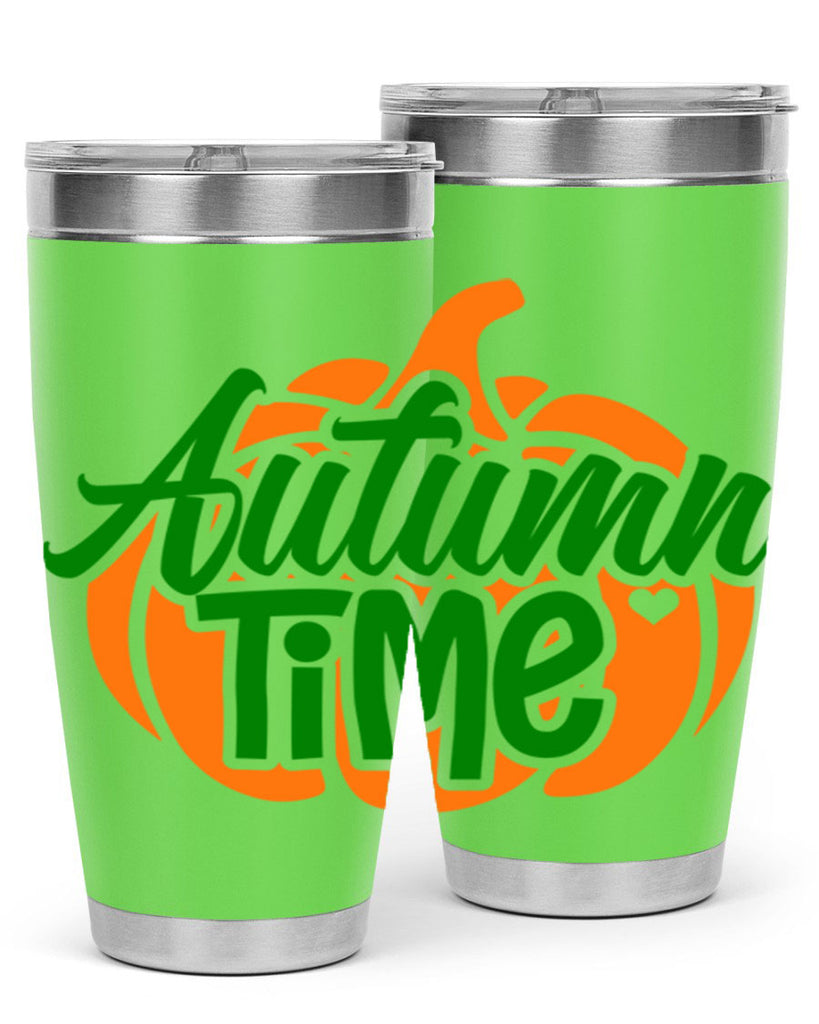 Autumn Time 34#- fall- Tumbler