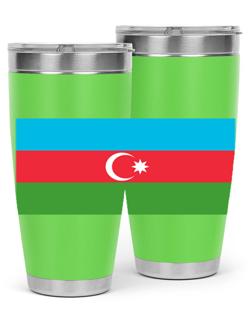 Azerbaijan 187#- world flags- Tumbler