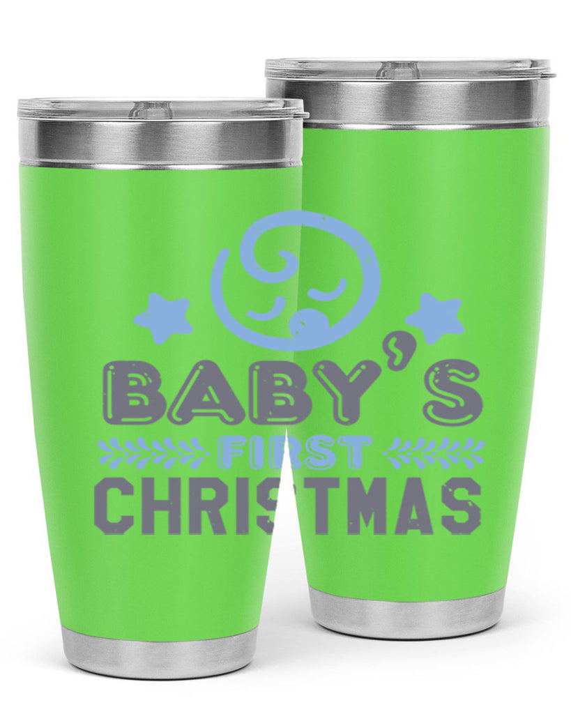 Baby First Christmas Style 2#- baby shower- tumbler