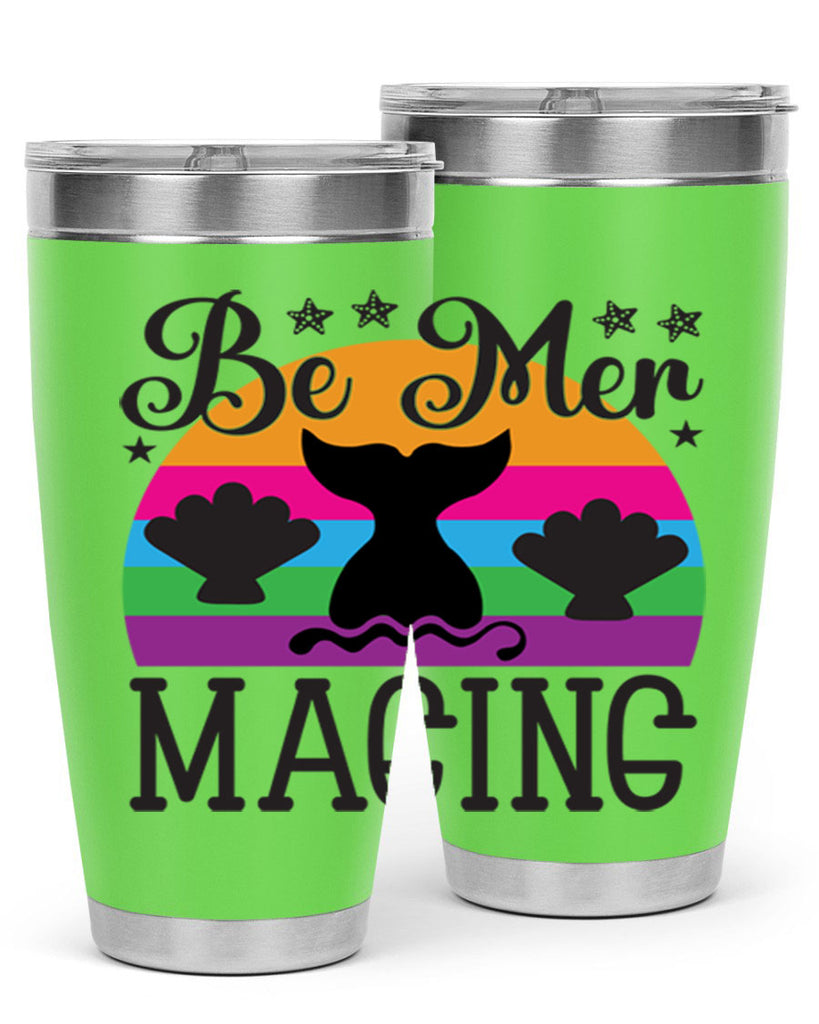 Be mer maging 57#- mermaid- Tumbler