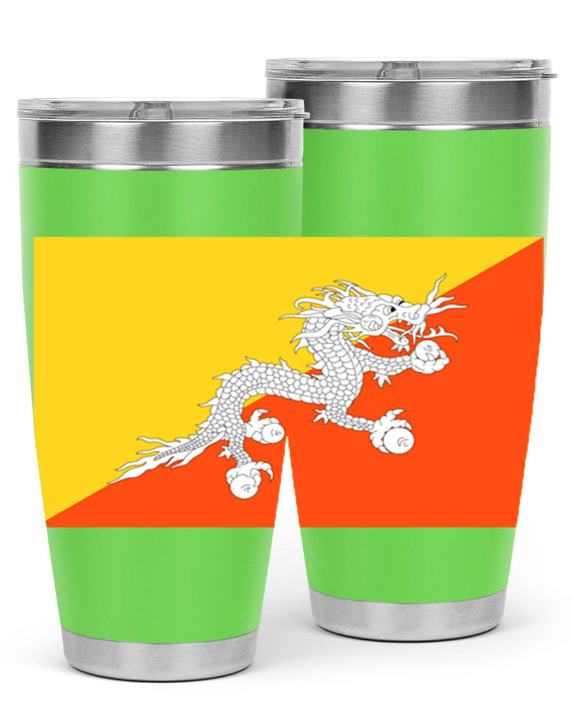 Bhutan 178#- world flags- Tumbler