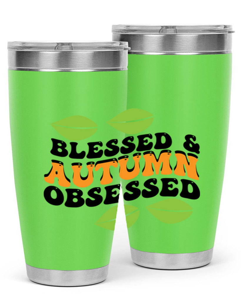 Blessed Autumn Obsessed 48#- fall- Tumbler