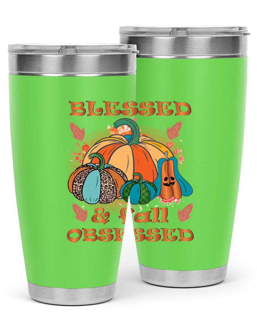 Blessed Fall Obsessed 49#- fall- Tumbler