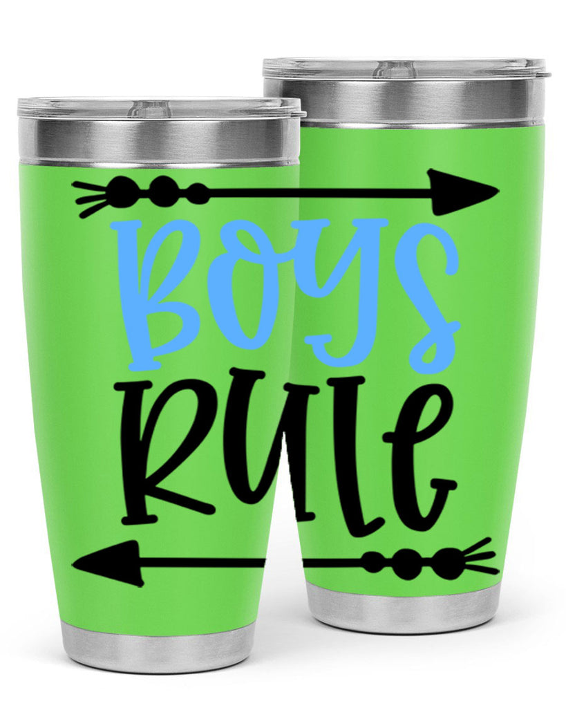 Boys Rule Style 108#- baby- tumbler