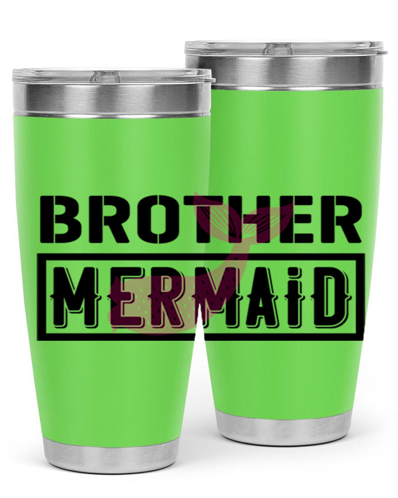 Brother mermaid 86#- mermaid- Tumbler