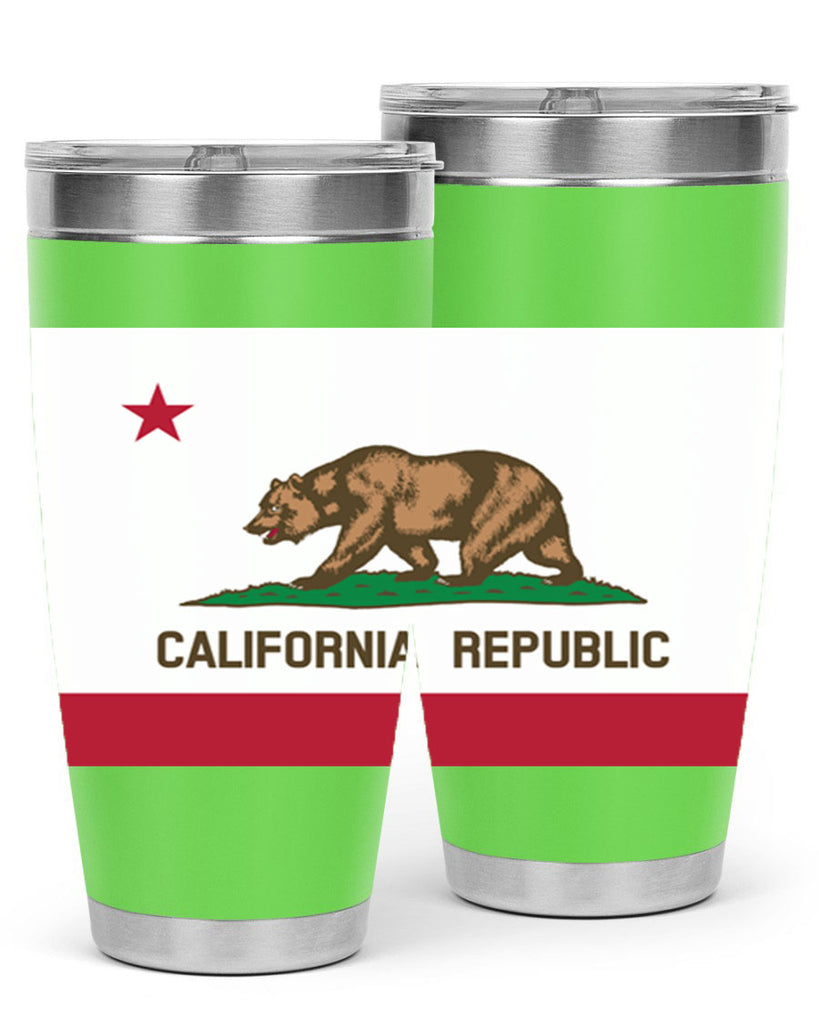 California 47#- Us Flags- Tumbler