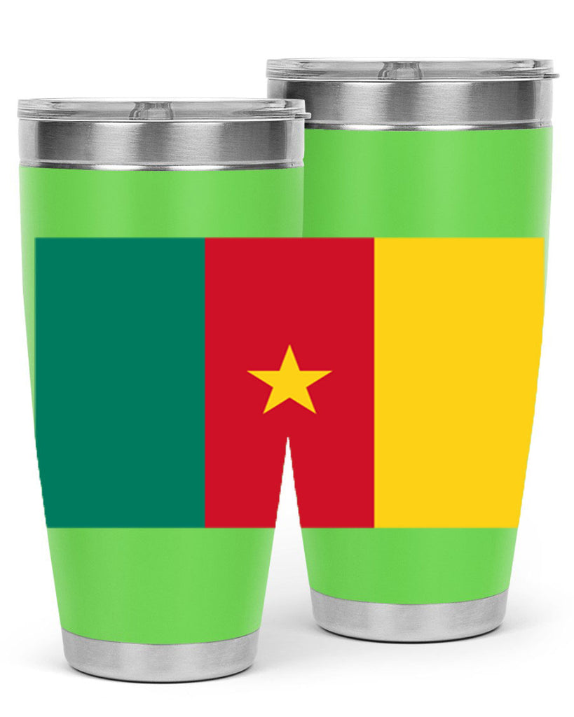 Cameroon 167#- world flags- Tumbler