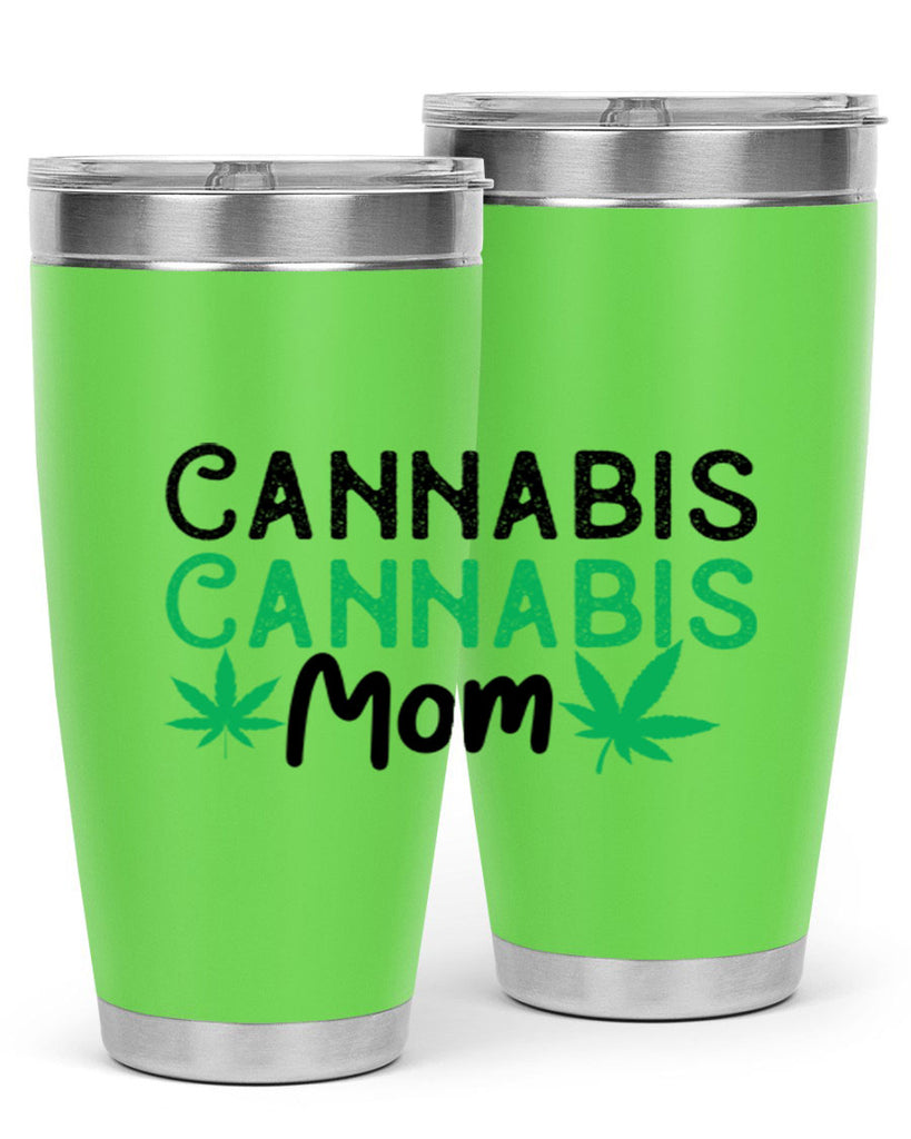 Cannabis Mom 48#- marijuana- Tumbler