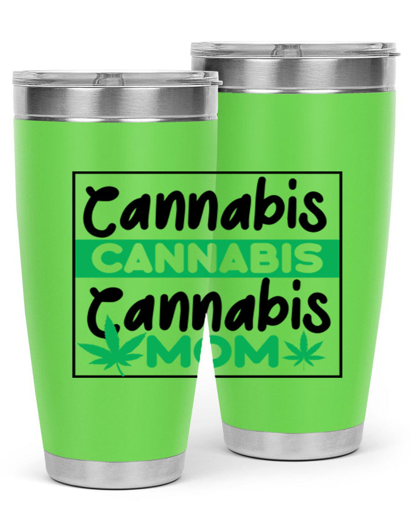 Cannabis Mom 49#- marijuana- Tumbler