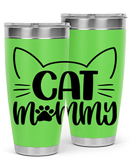 Cat Mommy Style 88#- cat- Tumbler