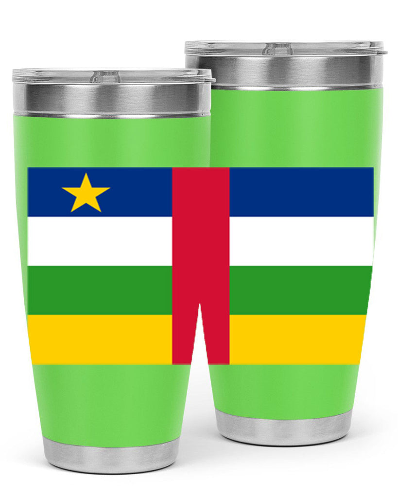 Central African Republic 165#- world flags- Tumbler