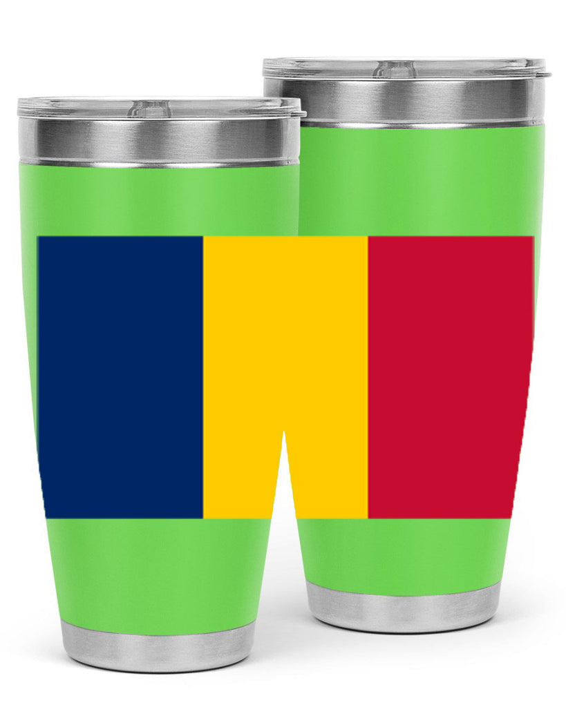Chad 164#- world flags- Tumbler