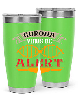 Corona Virus Be Alert Style 6#- corona virus- Cotton Tank