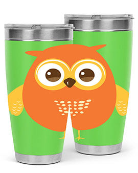 Cute Owl A TurtleRabbit 2#- owl- Tumblers