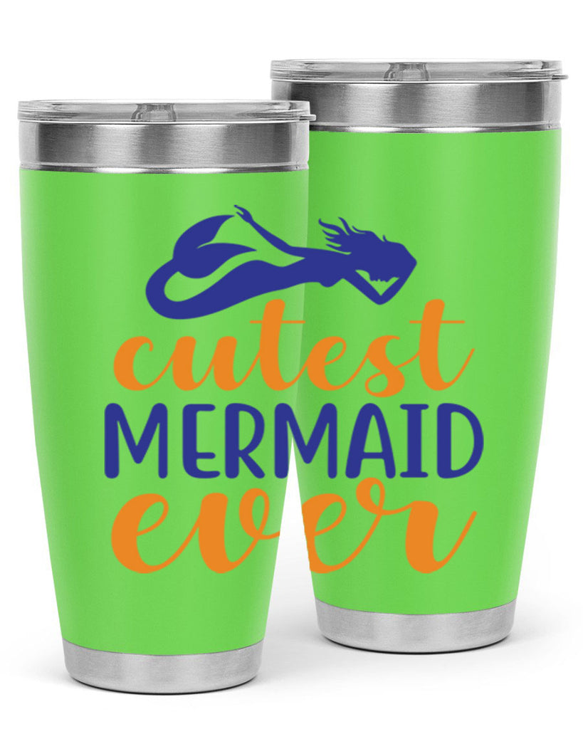 Cutest Mermaid Ever 91#- mermaid- Tumbler