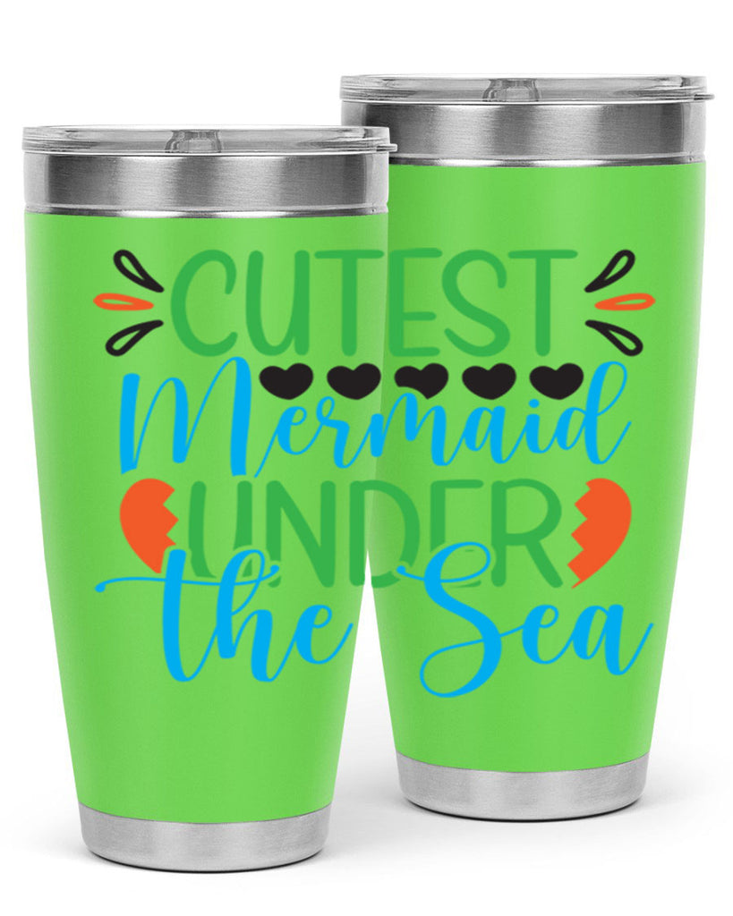 Cutest Mermaid Under The Sea 109#- mermaid- Tumbler