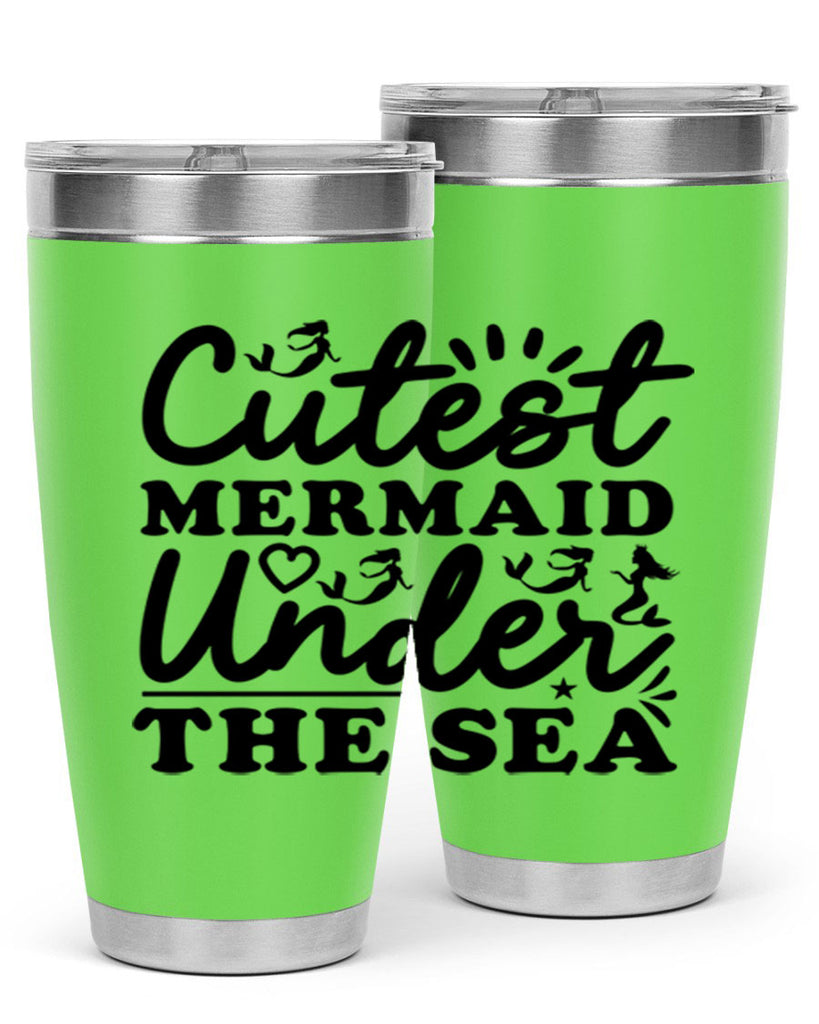 Cutest Mermaid Under the Sea 106#- mermaid- Tumbler