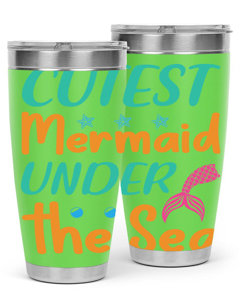 Cutest Mermaid Under the Sea 107#- mermaid- Tumbler