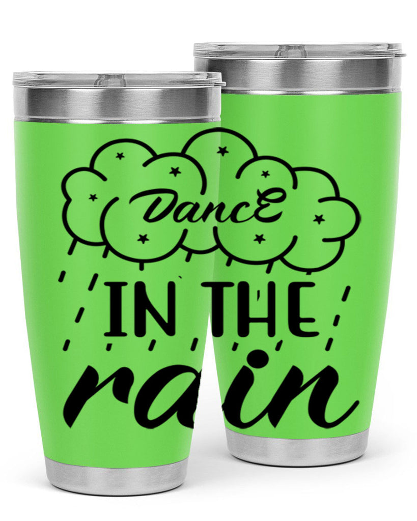 Dance in the rain  122#- spring- Tumbler