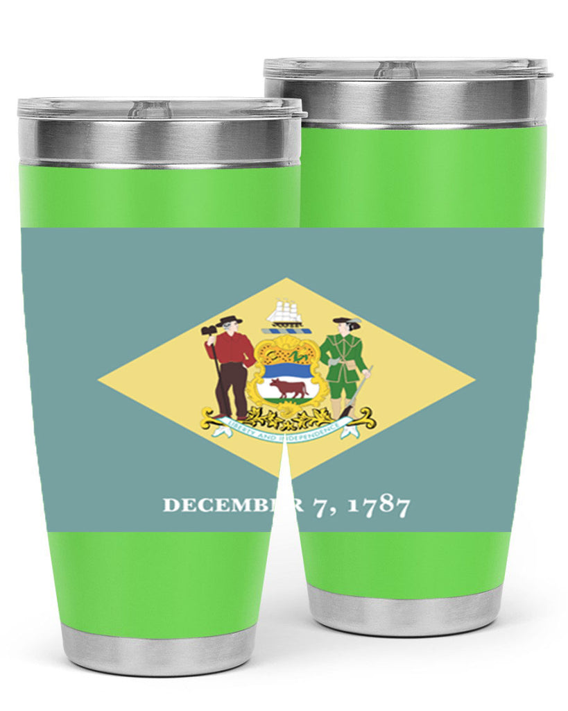 Delaware 44#- Us Flags- Tumbler