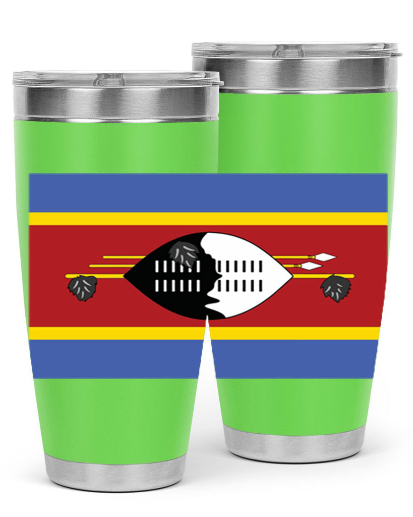 Eswatini 141#- world flags- Tumbler