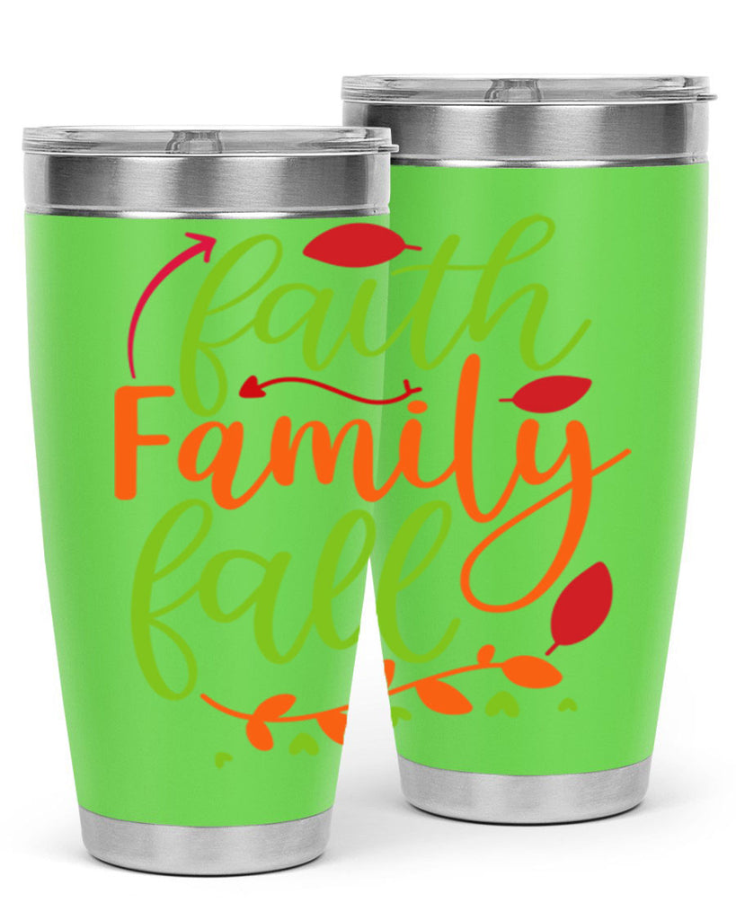 Faith Family Fall 82#- fall- Tumbler