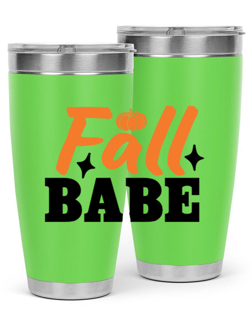 Fall Babe 89#- fall- Tumbler