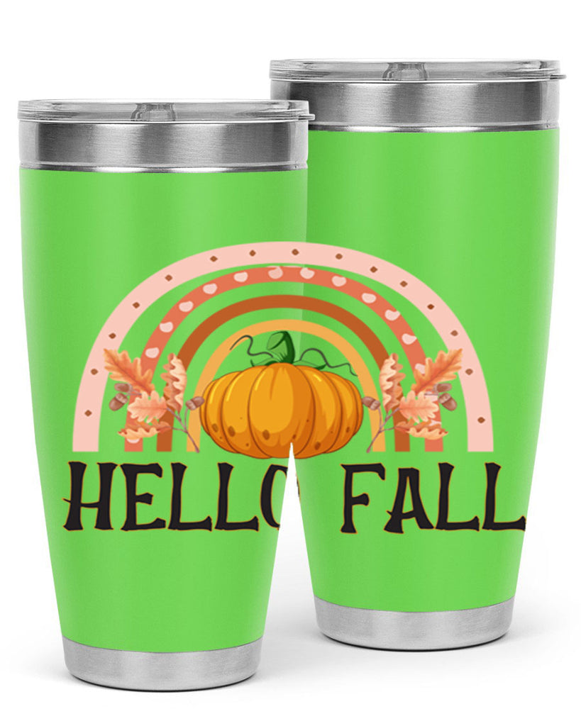 Fall Boho Rainbow 91#- fall- Tumbler