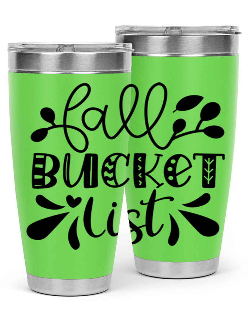 Fall Bucket List 94#- fall- Tumbler