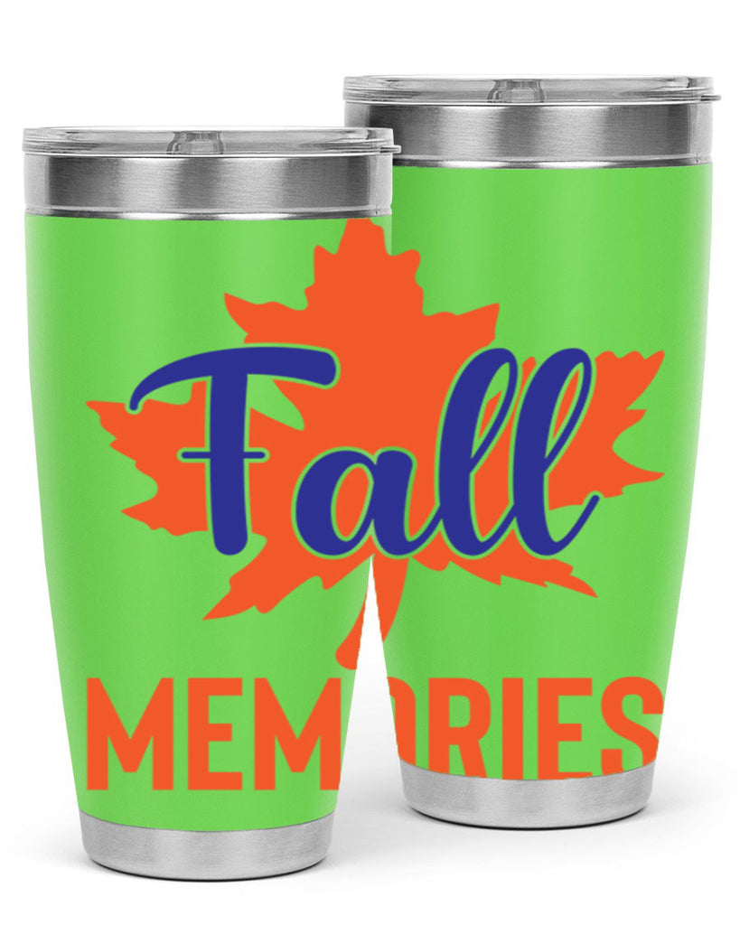 Fall Memories 124#- fall- Tumbler