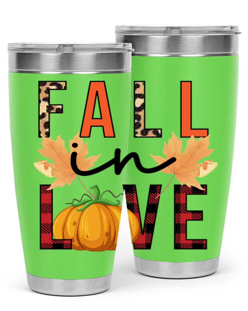 Fall in Love 104#- fall- Tumbler
