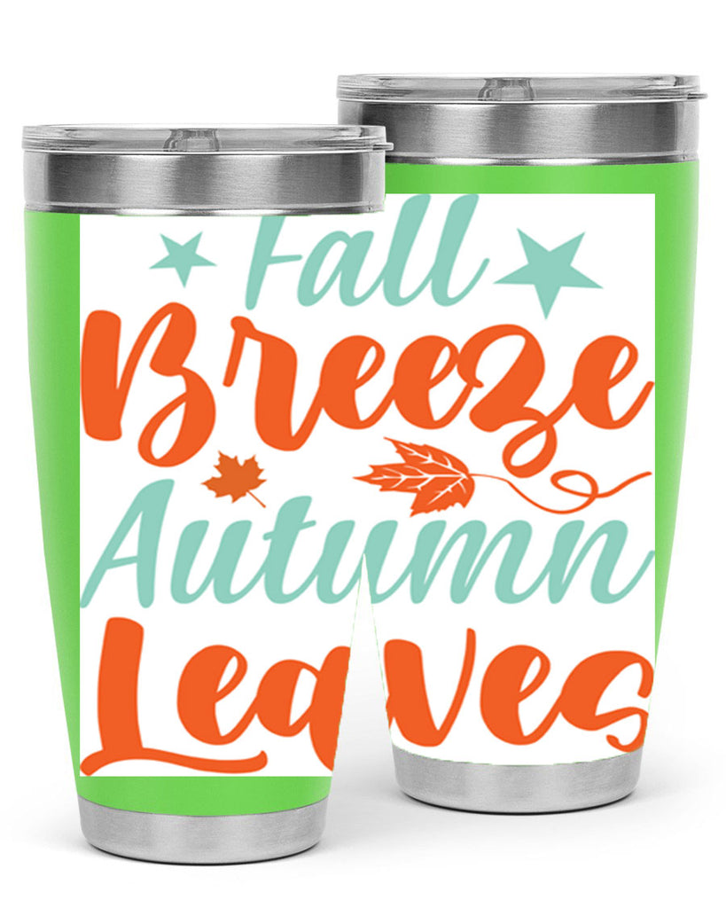 FallBreezeAutumnLeaves 147#- fall- Tumbler