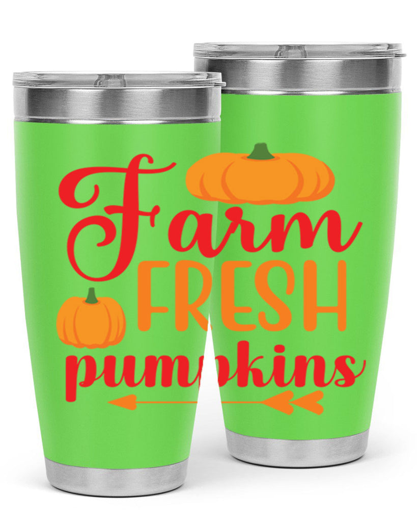 FarmFreshPumpkins 177#- fall- Tumbler
